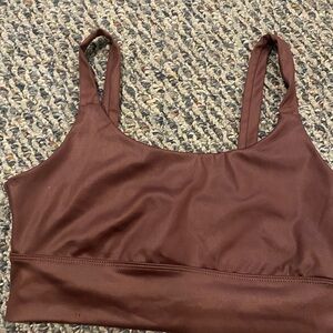 Aeropostale Plum sports bra-S